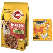 Sucha karma dla psów - PEDIGREE Karma sucha małe rasy wołowina 12kg + GRATIS - miniaturka - grafika 1