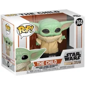 Figurki kolekcjonerskie - Funko Figurka Dziecko Yoda 3 - Pop! Vinyl: Filmy The Mandalorian - miniaturka - grafika 1