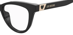 Okulary korekcyjne Love Moschino MOL576 807 - Okulary korekcyjne, oprawki, szkła - miniaturka - grafika 4