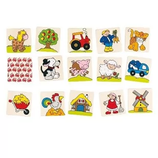 Goki MEMORY Farma - Gry planszowe - miniaturka - grafika 1
