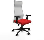 Fotele i krzesła biurowe - Krzesło Biurowe Piqueras y Crespo B2D036N Czerwony - miniaturka - grafika 1