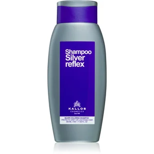 Kallos Szampon koloryzujący srebrny Silver Reflex 350ml - Szampony do włosów - miniaturka - grafika 1