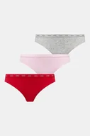 Majtki damskie - Guess figi 3-pack kolor czerwony - miniaturka - grafika 1