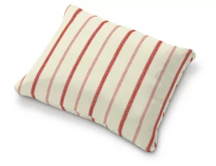 Dekoria pl pl Poszewka na poduszkę Karlstad 58x48cm ecru tło czerwone paski 58 × 48 cm Avinon 680-129-15 - Pokrowce na meble - miniaturka - grafika 1