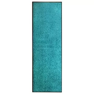 vidaXL Wycieraczka z możliwością prania, cyjan, 60 x 180 cm - Wycieraczki - miniaturka - grafika 1