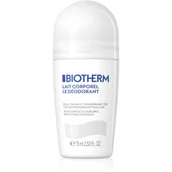 Dezodoranty i antyperspiranty dla kobiet - Biotherm Le Deodorant by Lait Corporel Deo roll-on Dezodorant 75ml - miniaturka - grafika 1