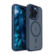 Etui i futerały do telefonów - Laut Huex Protect do iPhone 15 Pro MagSafe dark blue - darmowy odbiór w 22 miastach i bezpłatny zwrot Paczkomatem aż do 15 dni - miniaturka - grafika 1