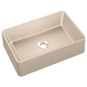 Umywalki - Axis Umywalka RAVA 45 nablatowa granitowa latte - miniaturka - grafika 1