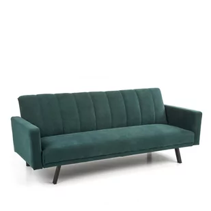 Sofa Rozkładana Armando Ciemny Zielony Halmar - Sofy i kanapy - miniaturka - grafika 1
