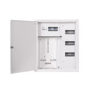 rozdzielnica natynkowa metalowa licznikowa z zmakiem NRL24Z 3F IP31 - Rozdzielnie elektryczne - miniaturka - grafika 1