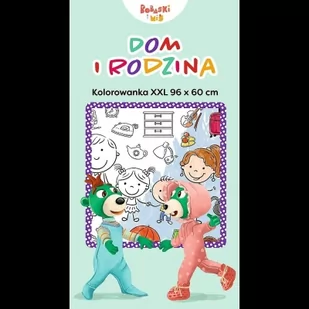 Kolorowanka XXL. Dom i rodzina - książka - Literatura popularno naukowa dla młodzieży - miniaturka - grafika 1