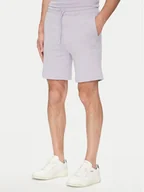 Spodenki męskie - BOSS Szorty sportowe Sewalk 50511726 Fioletowy Regular Fit - miniaturka - grafika 1