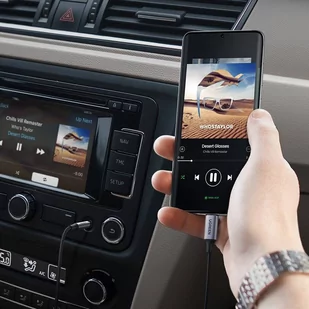 Ugreen kabel audio stereo AUX 3,5 mm mini jack - USB Typ C do telefonu tabletu 1m czarny (CM450 20192) - Kable USB - miniaturka - grafika 4