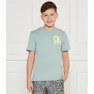 Koszulki dla chłopców - Calvin Klein Jeans T-shirt Regular Fit - miniaturka - grafika 1