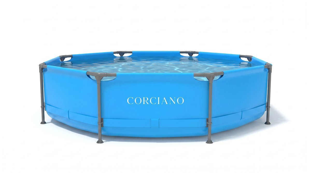 Corciano Basen OGRODOWY 305 x 76 cm Stelażowy Plus