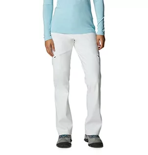 Spodnie damskie - Columbia Damskie spodnie termiczne z tyłu Beauty Passo Alto II, białe, L - grafika 1