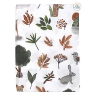 Pieluchy - Ega Kids Pieluszka Kocyk Otulacz Muślinowy 120x120 cm Las - miniaturka - grafika 1