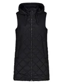 Kamizelki damskie - CMP Kamizelka pikowana w kolorze czarnym - miniaturka - grafika 1