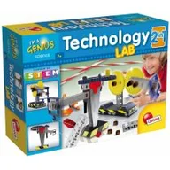 Mały naukowiec - Lisciani Giochi Mały Geniusz Tech Mech Lab Koparki i place budowy - miniaturka - grafika 1