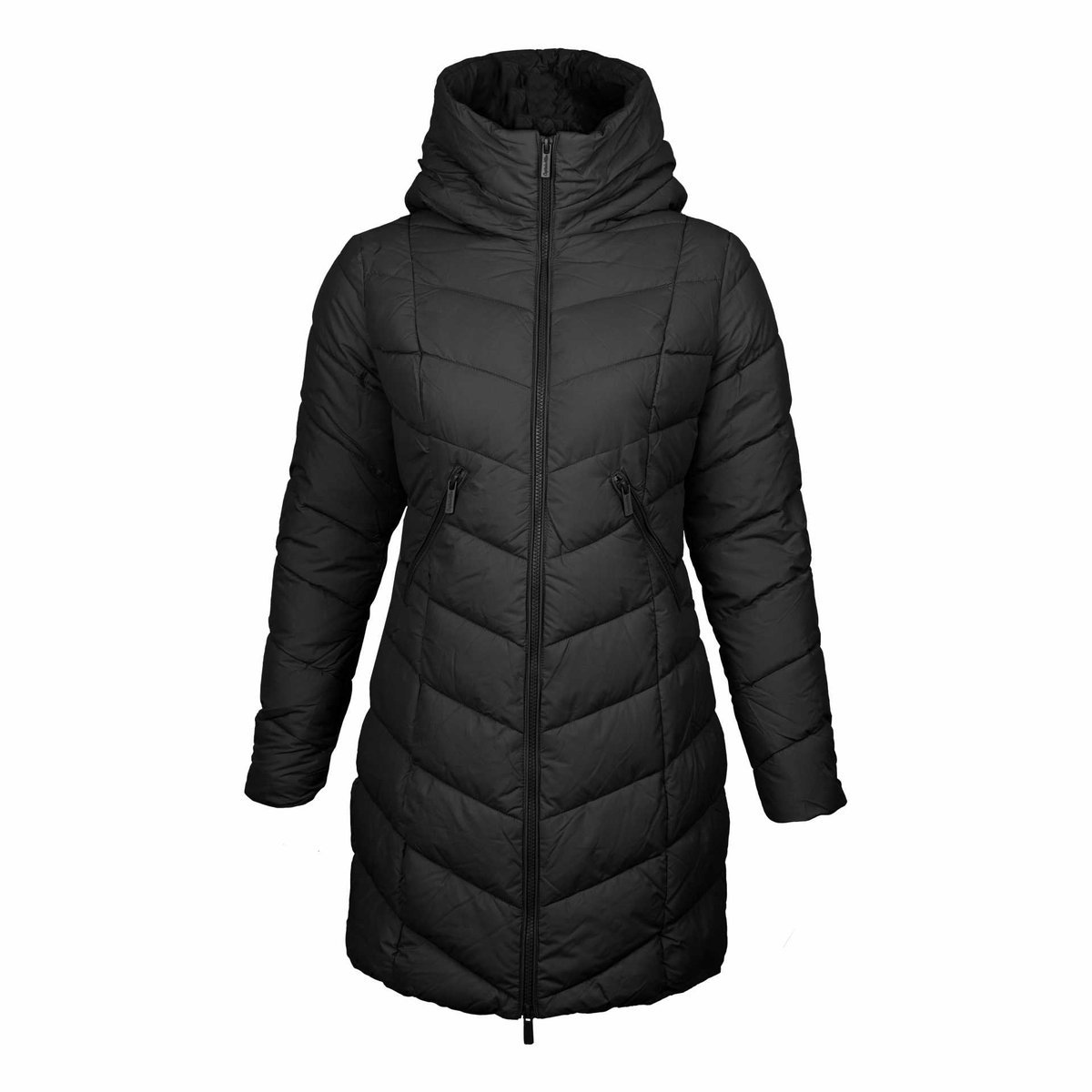 Kurtka damska zimowa puchowa długa z kapturem VALVESTINO roz. M