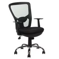 Fotele i krzesła biurowe - CorpoComfort Fotel ergonomiczny CorpoComfort BX-4032EA Czarny BX-W4032EA - miniaturka - grafika 1