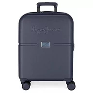 Walizki - Pepe Jeans Accent Walizka kabinowa Niebieski 40x55x20 cms Twarde mocowanie ABS Wbudowany 37L 3,22 kg 4 koła Bagaż ręczny, niebieski, Maleta, Walizka kabinowa - miniaturka - grafika 1
