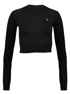 asics Koszulka funkcyjna "Seamless" w kolorze czarnym - Koszulki sportowe damskie - miniaturka - grafika 1