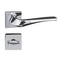 Klamki - DOMINO Klamka ADEL-QR slim M6 chrom WC - miniaturka - grafika 1