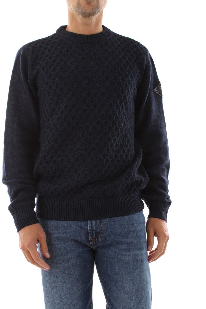 maglie uomo roy roger's rru502cc64 maglia f.7 punto noce 999 denim