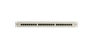 Panele krosownicze - Digitus Patch panel 19" 24-portowy STP kat. 5E (DN-91524S/A-DN-91524S) - miniaturka - grafika 1