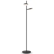 Lampy stojące - Lampa podłogowa prosta Fad MOD070FL-L12B3K cylindryczne klosze czarne - miniaturka - grafika 1