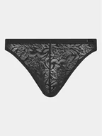 Majtki damskie - HOM Stringi 402886 Czarny - miniaturka - grafika 1