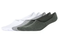 Skarpetki męskie - LIVERGY® Skarpety stopki męskie, 5 par (ciemnozielony/szary/biały, 39-42) - miniaturka - grafika 1