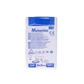 Apteczki i materiały opatrunkowe - Matovlies Kompresy z włókniny niejałowe 5x5cm, 30g -100 szt. - miniaturka - grafika 1