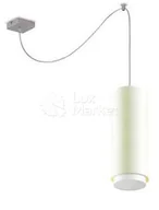 Lampy sufitowe - Żyrandol NET W-1 E27 ecru - miniaturka - grafika 1