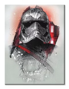 Pyramid Posters Star Wars: The Last Jedi (Captain Phasma Brushstroke) - obraz na płótnie 60x80 WDC100197 - Obrazy i zdjęcia na płótnie - miniaturka - grafika 1