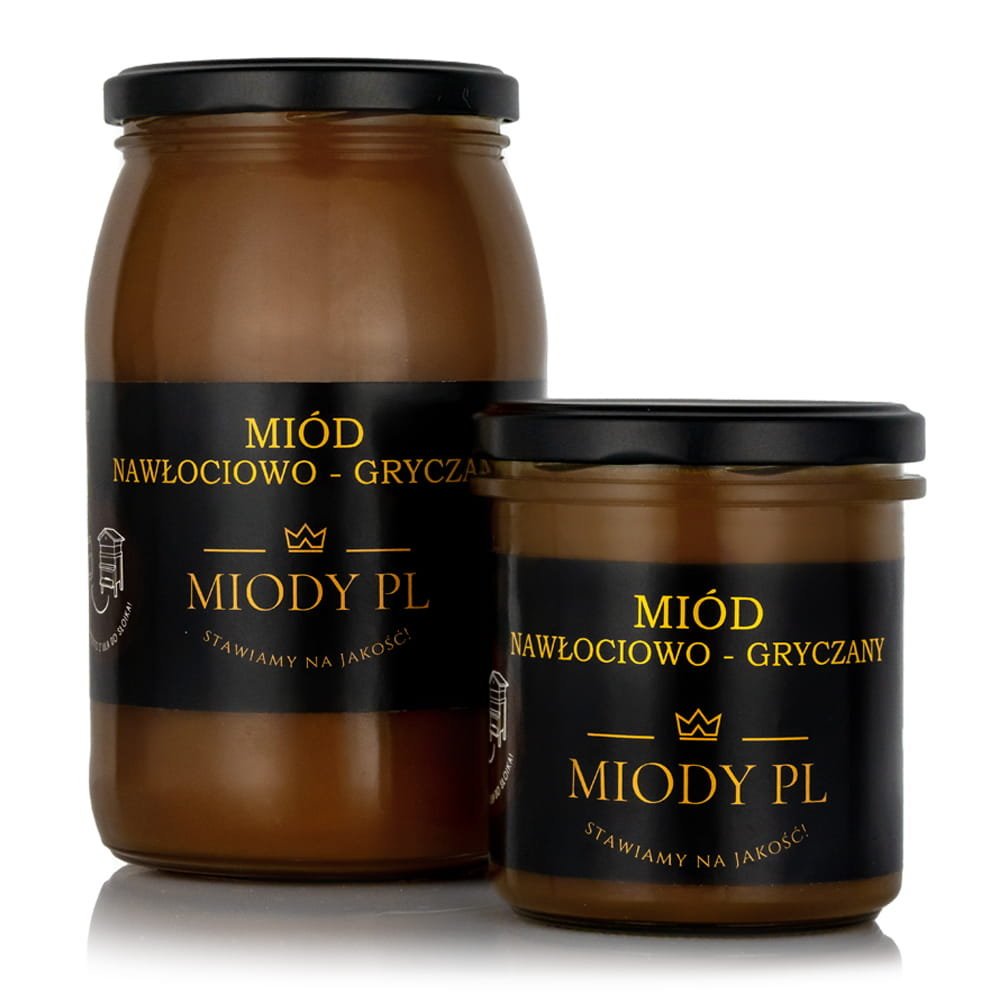 Miód nawłociowo-gryczany