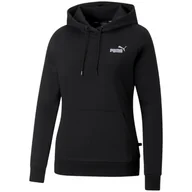 Bluzy sportowe damskie - Bluza damska Puma ESS+ Embroidery Hoodie FL - miniaturka - grafika 1