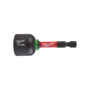 Milwaukee magnetyczna nasadka udarowa 17 mm x 65 mm 6-kątna Shockwave 4932492444 - Klucze i nasadki - miniaturka - grafika 1