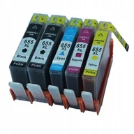 Tusze zamienniki - 5x Tusz Do Hp 655 DeskJet Advantage 3525 4615 5525 - miniaturka - grafika 1