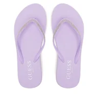 Klapki i japonki damskie - Japonki Guess E5GZ05BB00F Fioletowy - miniaturka - grafika 1