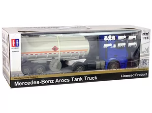 Ciężarówka Cysterna R/C Mercedes Arocs Niebieska 1:26 Woda - Zabawki zdalnie sterowane - miniaturka - grafika 7