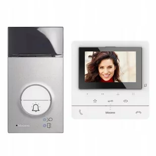 Bticino Legrand, wideodomofon, zestaw 2-przewodowy, Flex ONE: klasa 100 V16E z kolorowym wyświetlaczem LCD 5" Linea 3000, 105° szerokokątny aparat, oświetlenie LED, 364922 domek rodzinny, IP54, IK10, 364922 - Wideodomofony - miniaturka - grafika 2