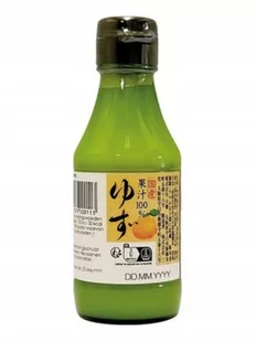Yuzu Sok Cytrusowy Owocowy Japoński Bardzo Kwaśny Do Marynaty  Drinków 150ml - Przyprawy i zioła sypkie - miniaturka - grafika 1