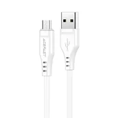 Kable USB - Acefast Kabel USB - micro USB 1,2m, 2,4A biały (C3-09 white) C3-09-A-M white - miniaturka - grafika 1