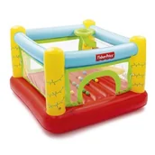 Trampoliny - Bestway Fisher Price Dmuchany Zamek Trampolina z Piłkami 175x173x114cm 93542 - miniaturka - grafika 1