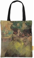 Torby i wózki na zakupy - Torba na ramię Żółte tancerki (ze skrzydłami) Edgar Degas-ONE SIZE - miniaturka - grafika 1
