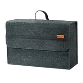 Akcesoria do bagażników dachowych - Duża Torba Vogo Na Zakupy Akcesoria Do Bagażnika Ciemnoszara - miniaturka - grafika 1