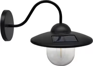 Lampy ogrodowe - Polux DALI black Kinkiet solarny 315328 315328 - miniaturka - grafika 1