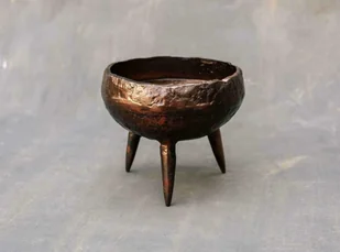 Rustic aluminiowa osłonka na nóżkach 1A - Donice - miniaturka - grafika 1